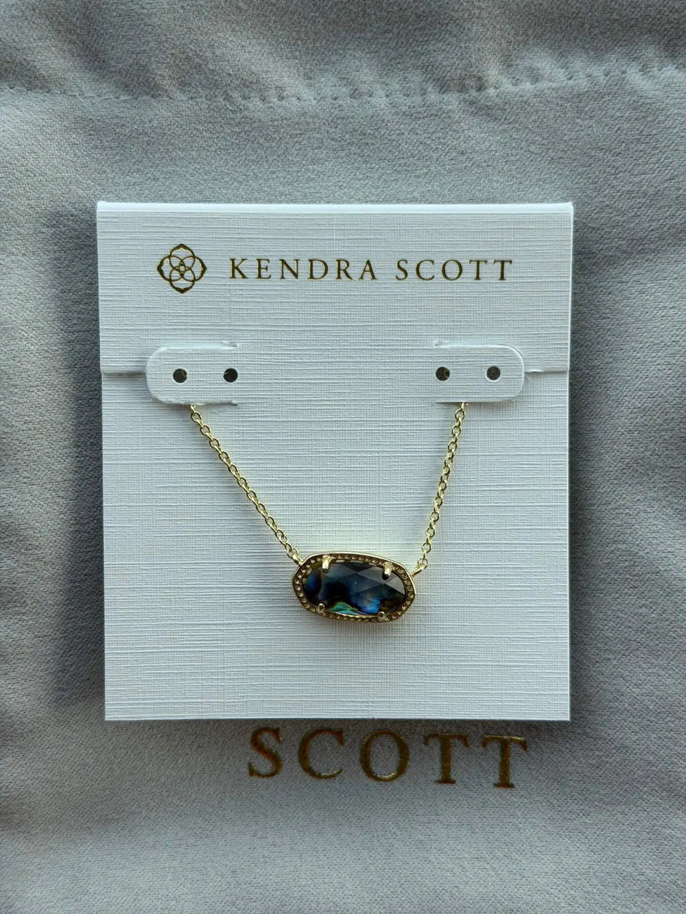 Kendra Scott Blue Pendant Necklace